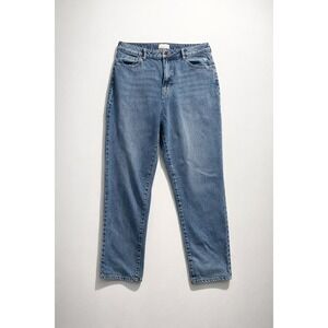 PacSun High Waisted Mom Jeans Blue Denim Casual Workwear Distressed 32 Comfy